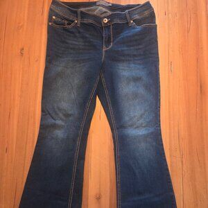 Torrid Brand Luxe Slim Boot Cut Jeans Stretchy - Size 14R